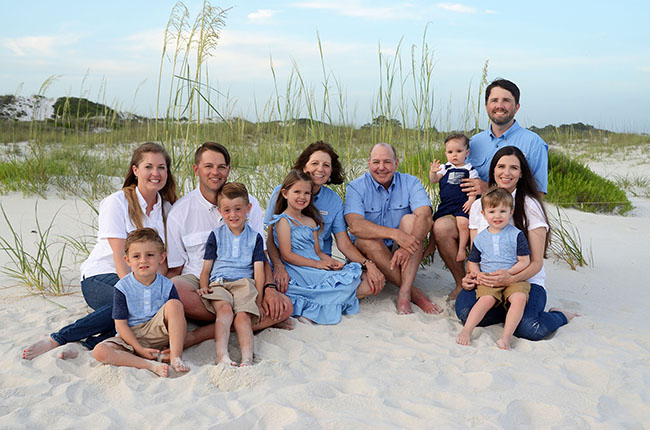 Family Beach Portrait